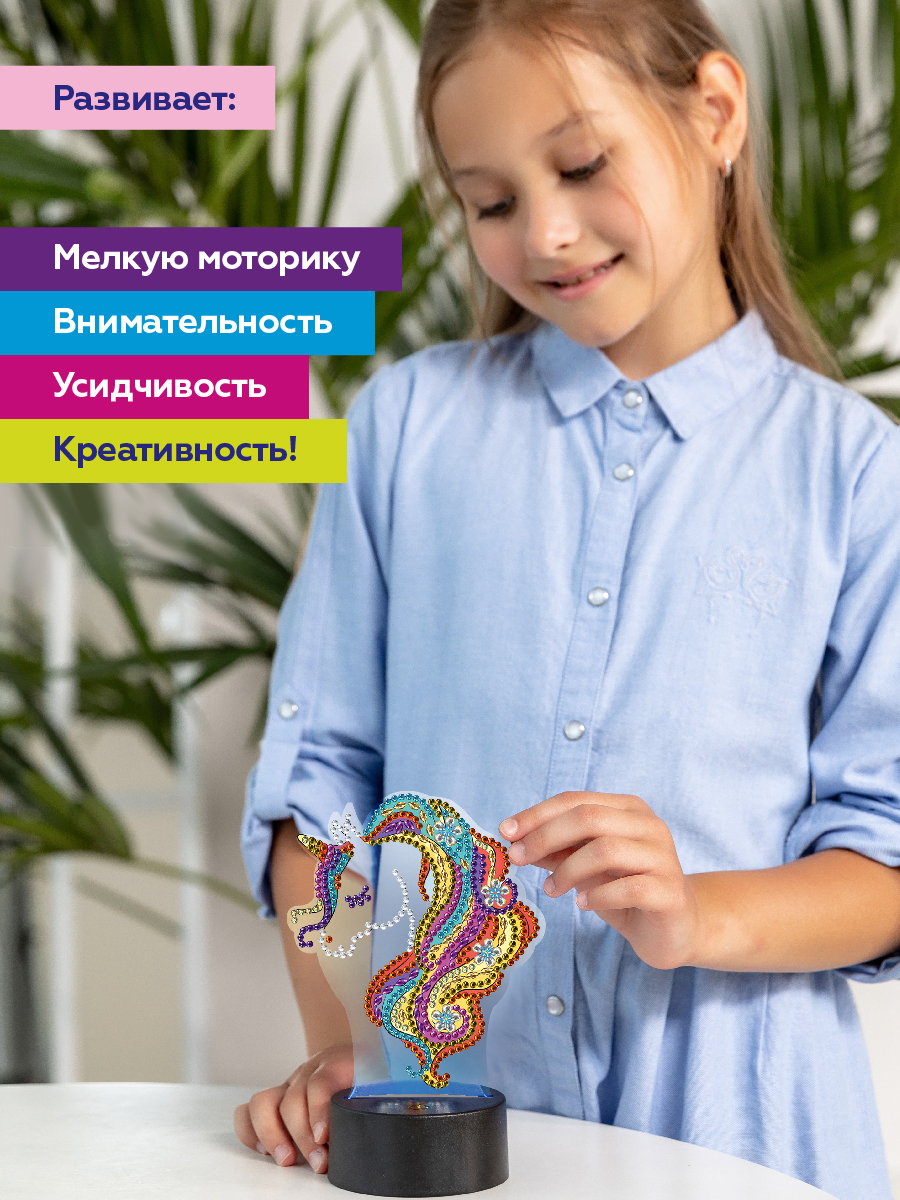Алмазная мозаика ON TIME Единорог - фото 5