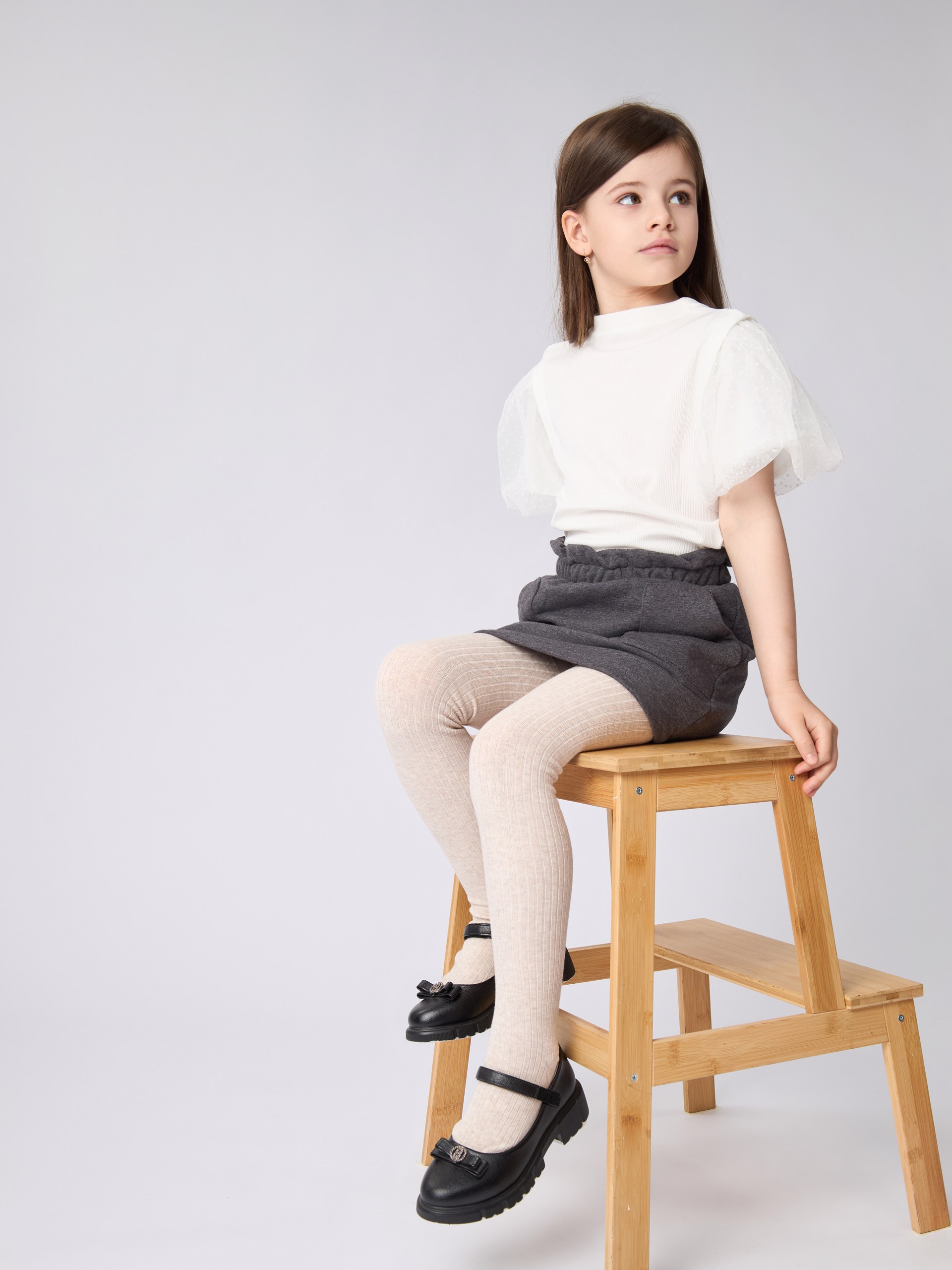 Колготки 2 пары ALEX YVN KT-306-2-бежевый - фото 2