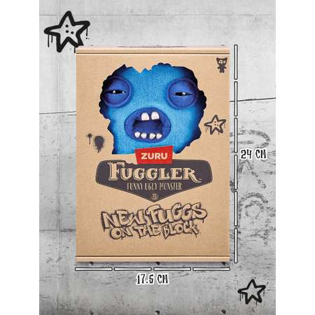 Мягкая игрушка FUGGLER Устрашающая треска 24 см