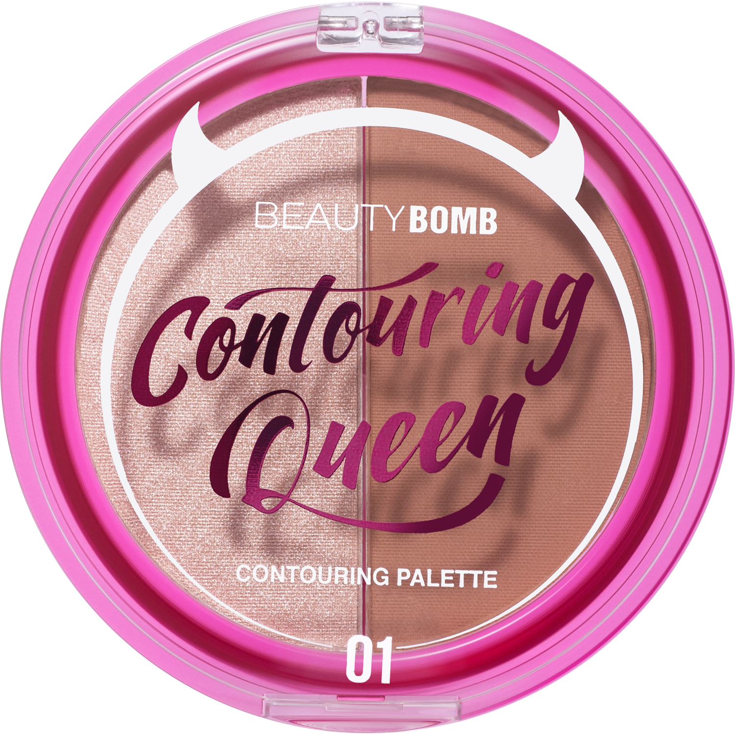 Палетка для контуринга Beauty Bomb Contouring palette Countouring Queen тон shade 01 - фото 1