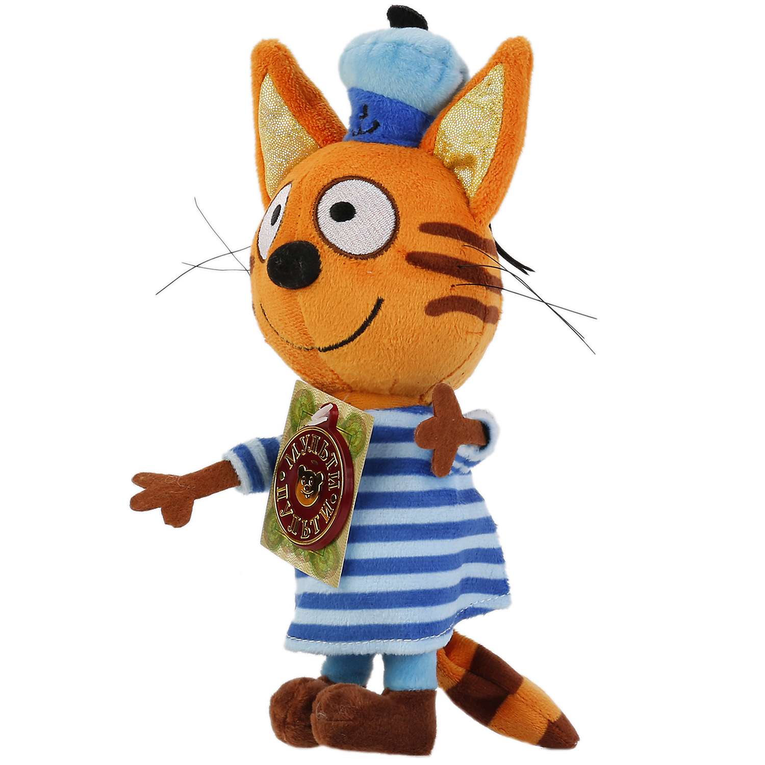 Игрушка мягкая Мульти Пульти Три кота Коржик 246832 - фото 3