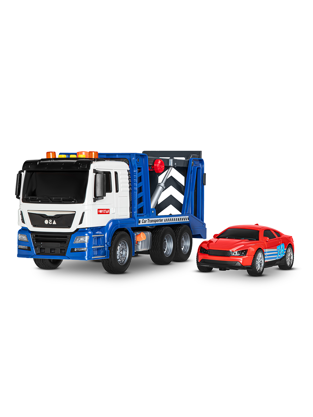 Автовоз AUTODRIVE с машинкой JB0405099 - фото 9