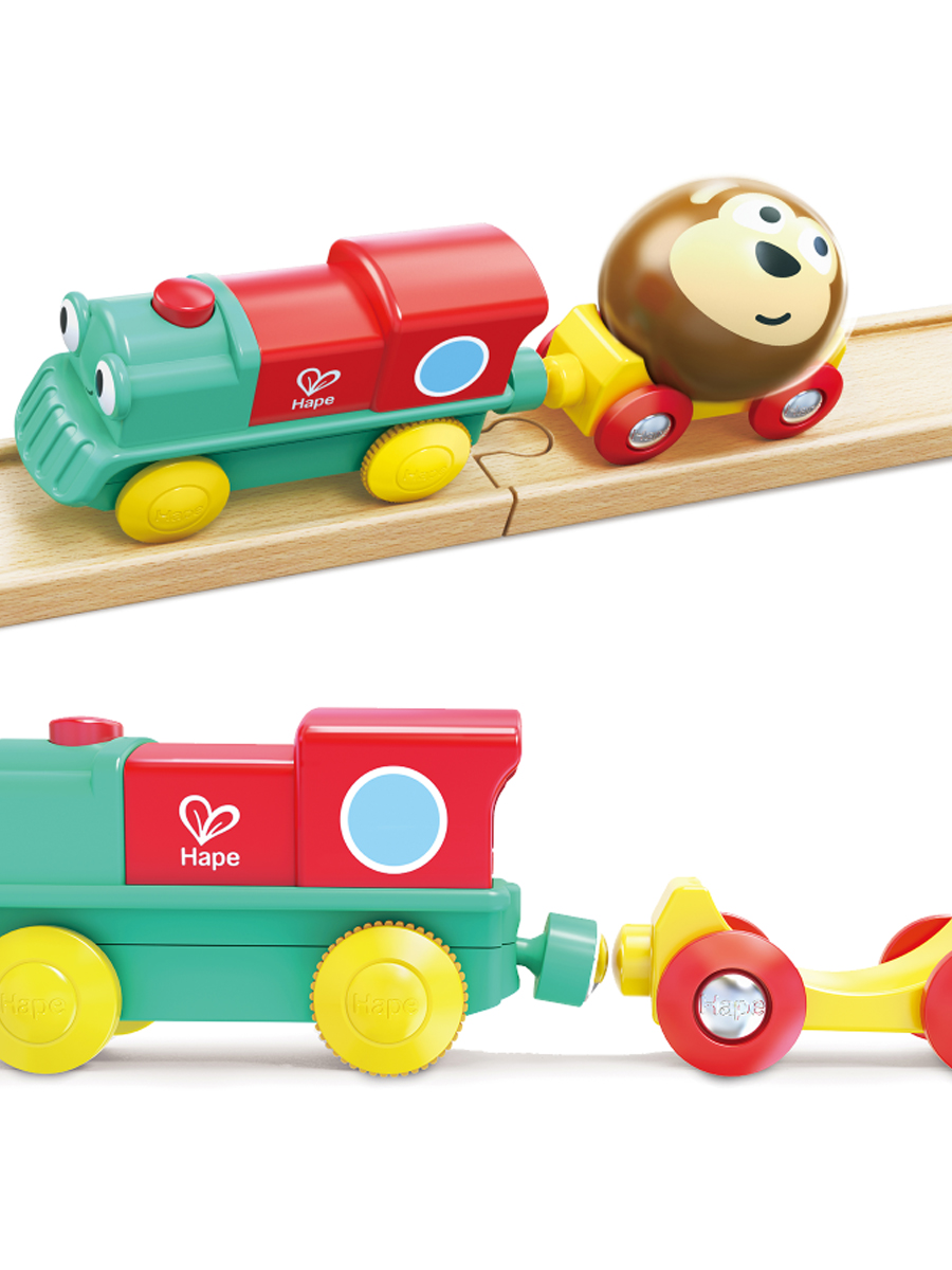 Набор железнодорожный Hape 60.5 см E3887_HP - фото 5