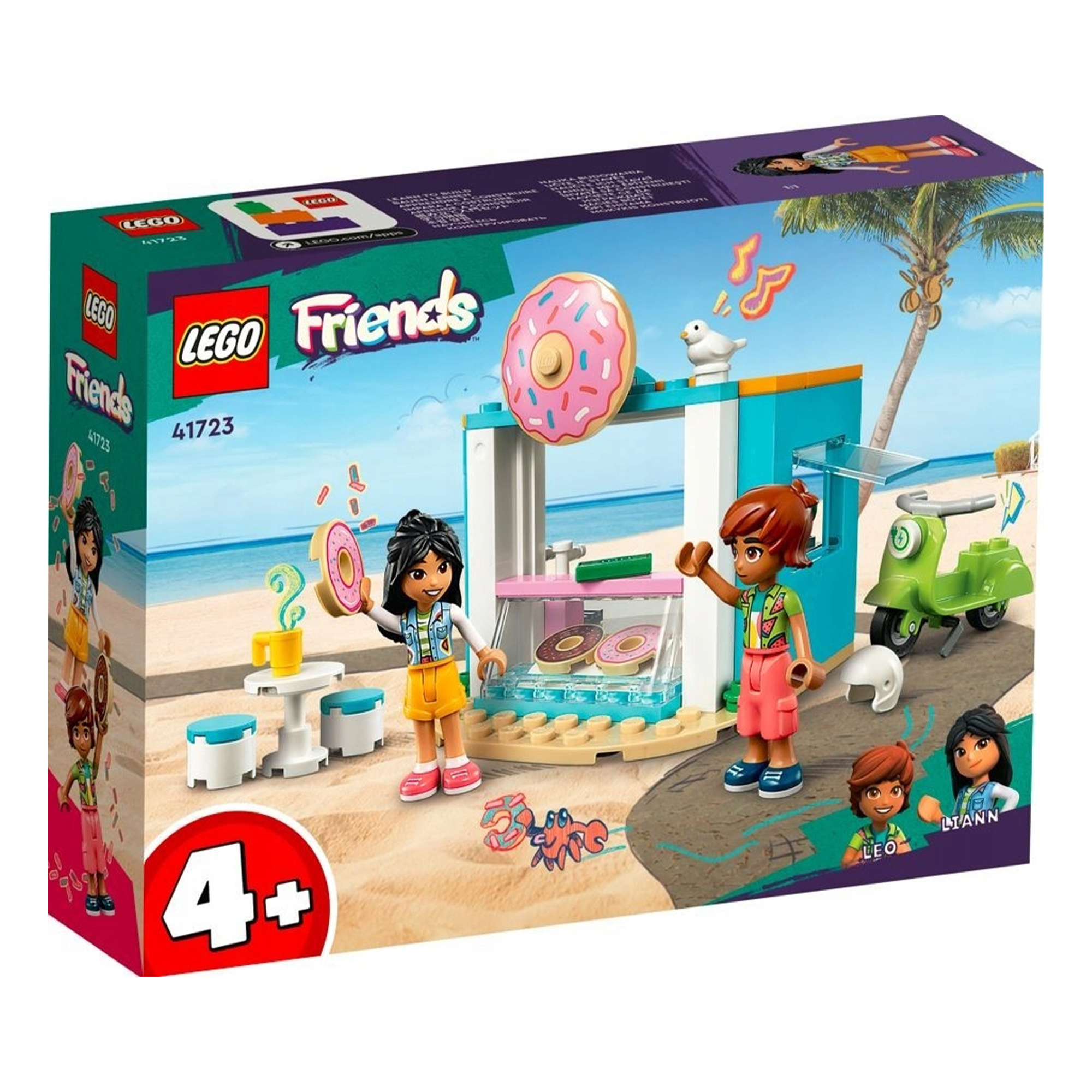 Конструктор LEGO Friends Магазин тортов с пончиками блочный - фото 2