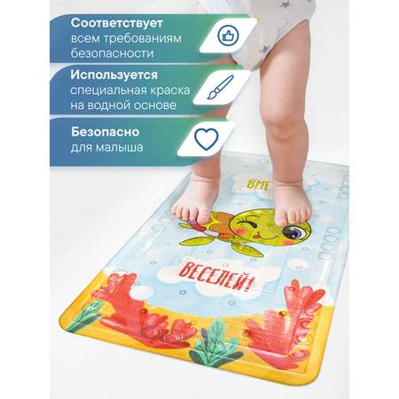 Коврик для ванной VILINA Черепашка 37 x 70 см