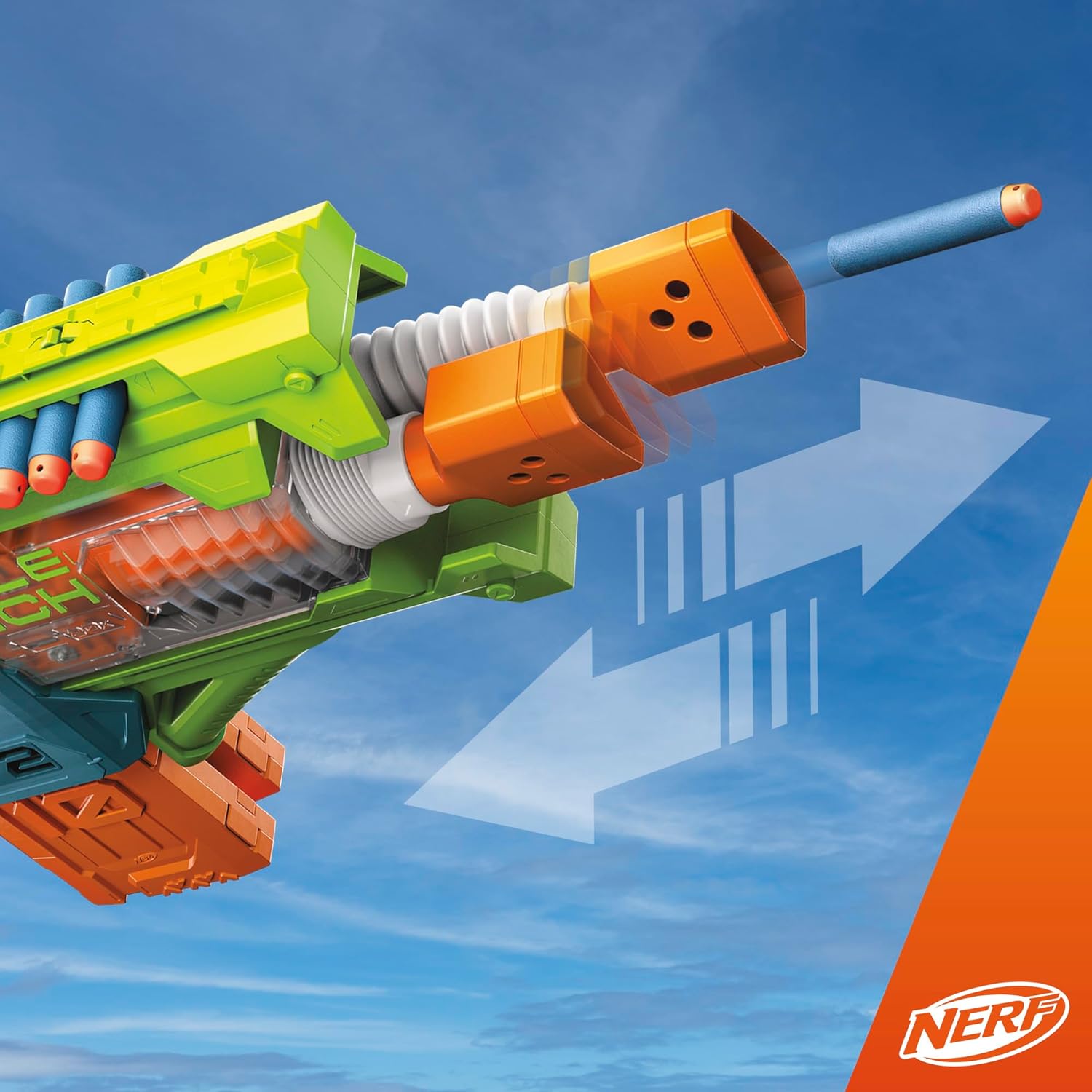 Бластер Nerf Elite Elite 2.0 Double Punch F6363 - фото 3