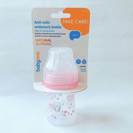 Бутылочка Babyono 120 мл 1 шт.