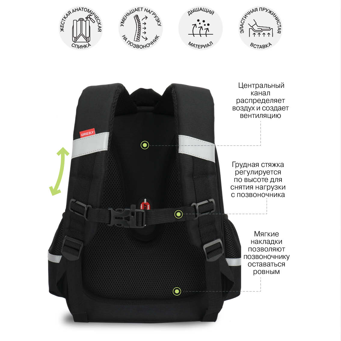 Ранец Grizzly Авто - фото 9