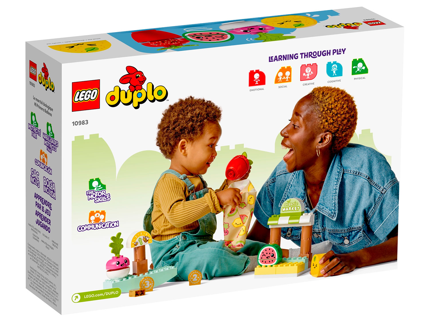 Конструктор LEGO DUPLO Органический рынок блочный - фото 7