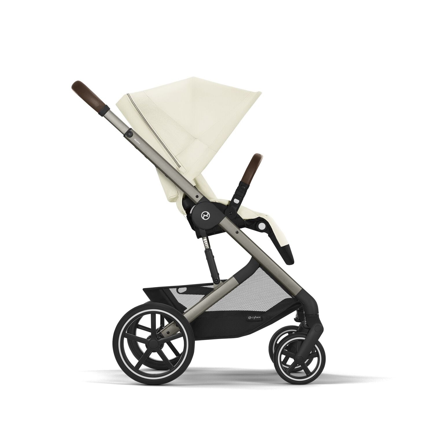 Коляска 3в1 Cybex Balios S Lux TPE бежевый - фото 6