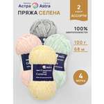 Пряжа для вязания Astra Premium Селена 100г 68м 4шт