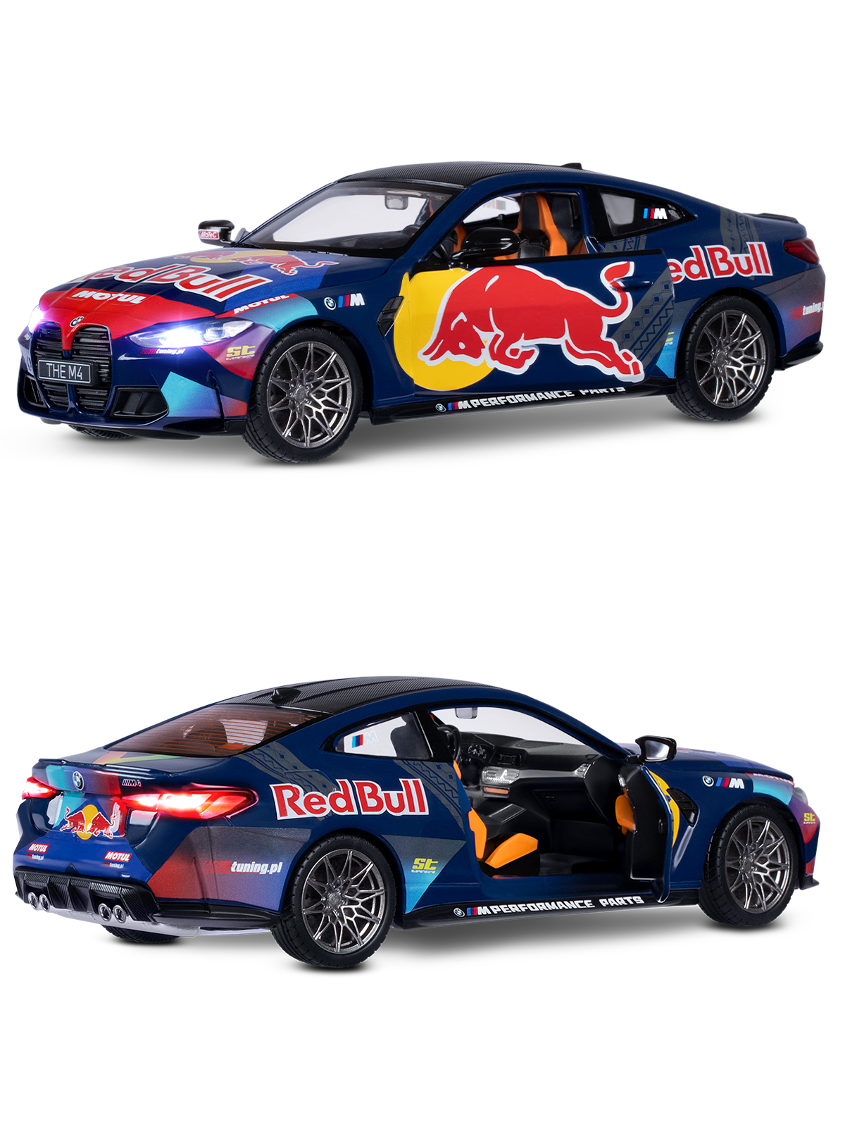Автомобиль АВТОпанорама BMW M4 G82 1:24 JB1251740 - фото 17