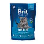 Корм для котят Brit 1,5кг Premium курица в лососевом соусе