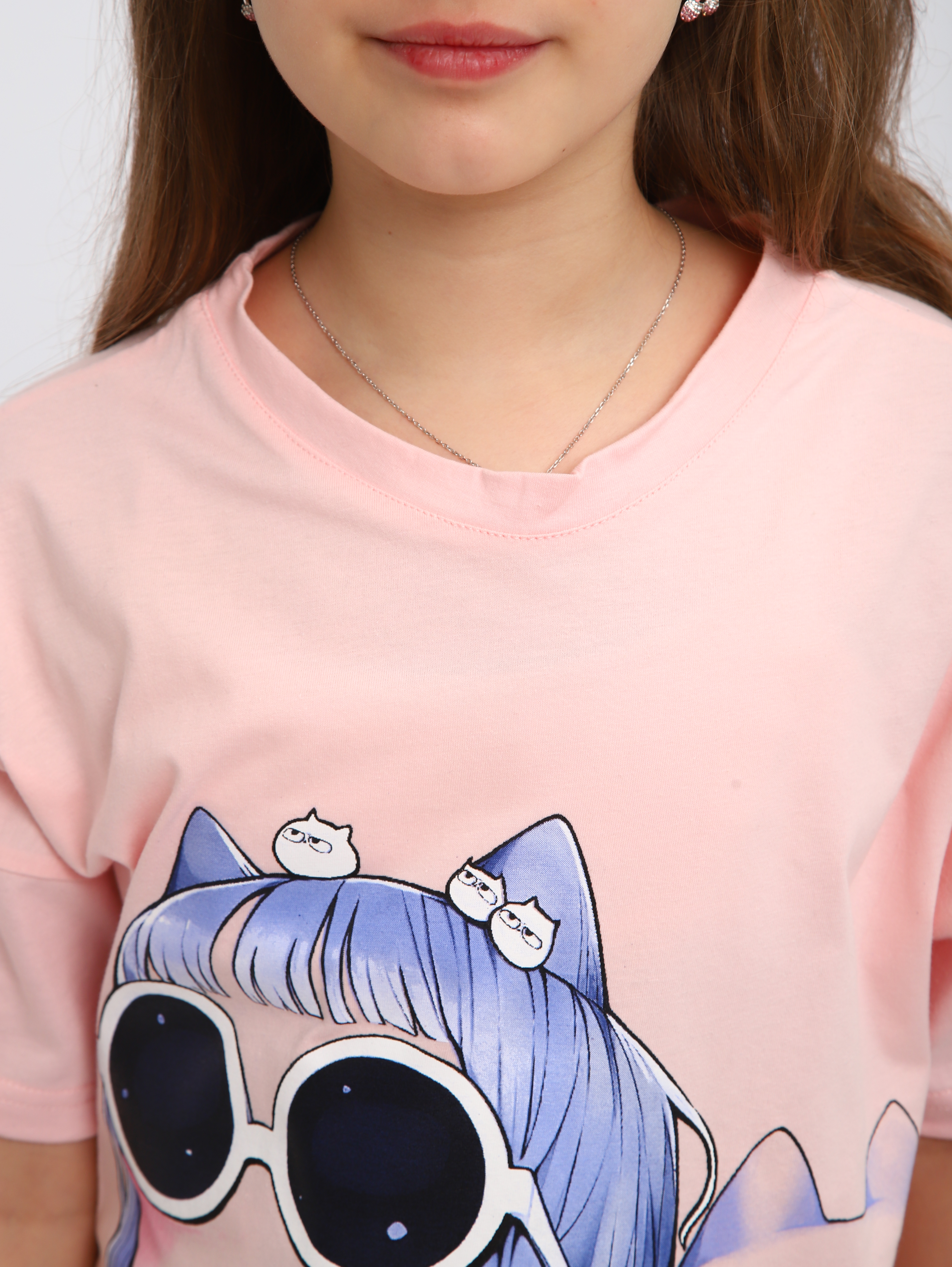 Пижама ЛАДОШКИ Пижама Друзья розовый - фото 8