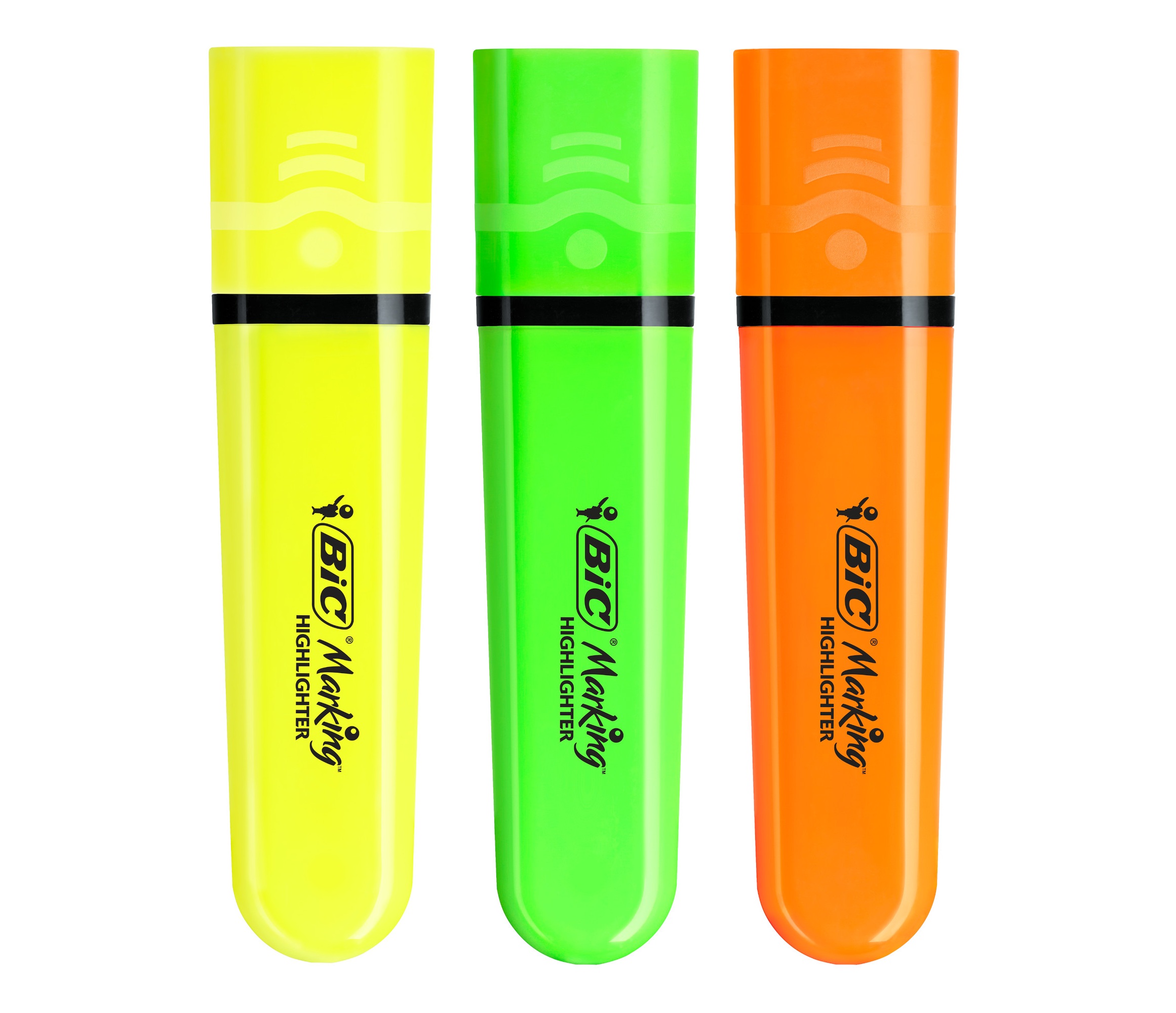 Текстовыделители BIC 3 цв. - фото 3