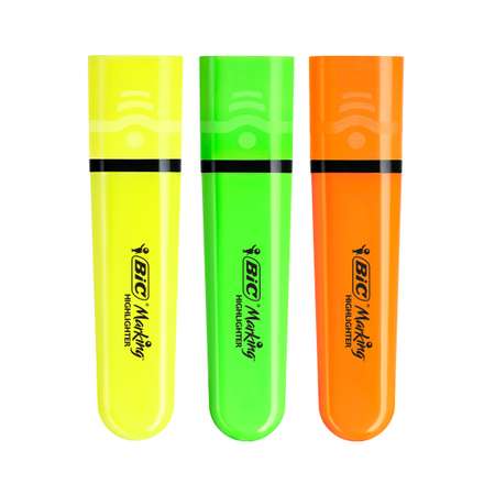 Текстовыделители BIC 3 цв.