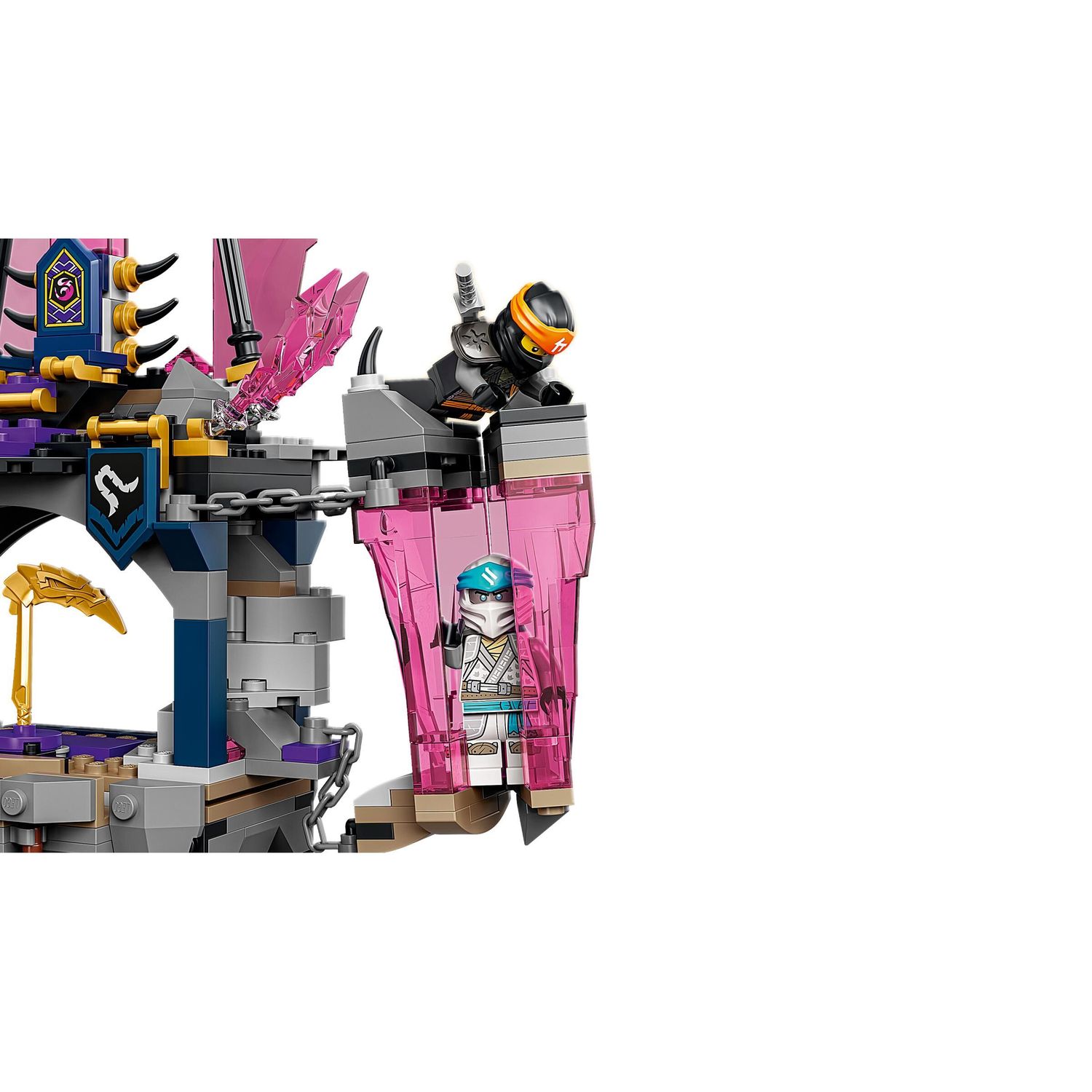 Конструктор LEGO NINJAGO The Crystal King Temple 703 дет. - фото 5
