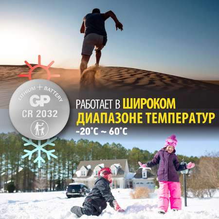 Батарейки GP Extra 2032 2шт