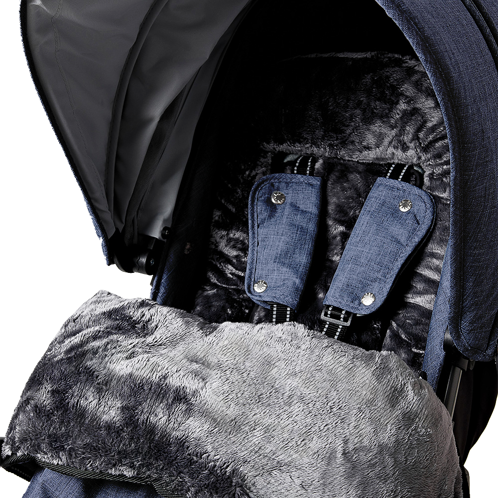 Конверт в коляску Valco baby Baby Snug Denim Трансформер - фото 7