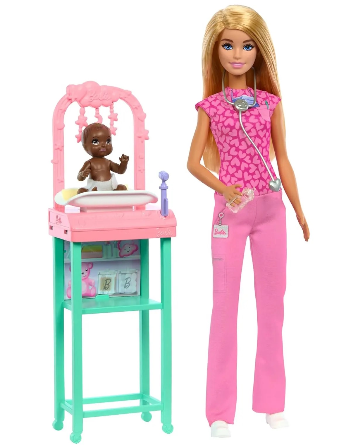 Кукла модельная Mattel BARBIE детский врач высота 29 см JCR72 - фото 2