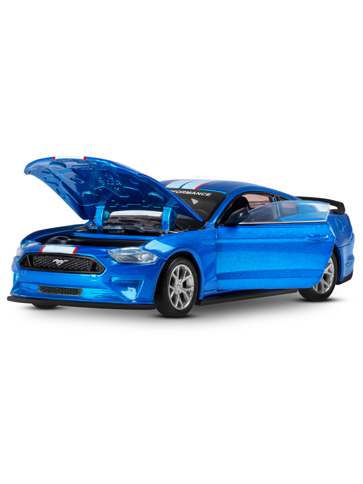 Автомобиль AUTODRIVE Ford Mustang Сборная модель 1:42 JB1251640 - фото 9