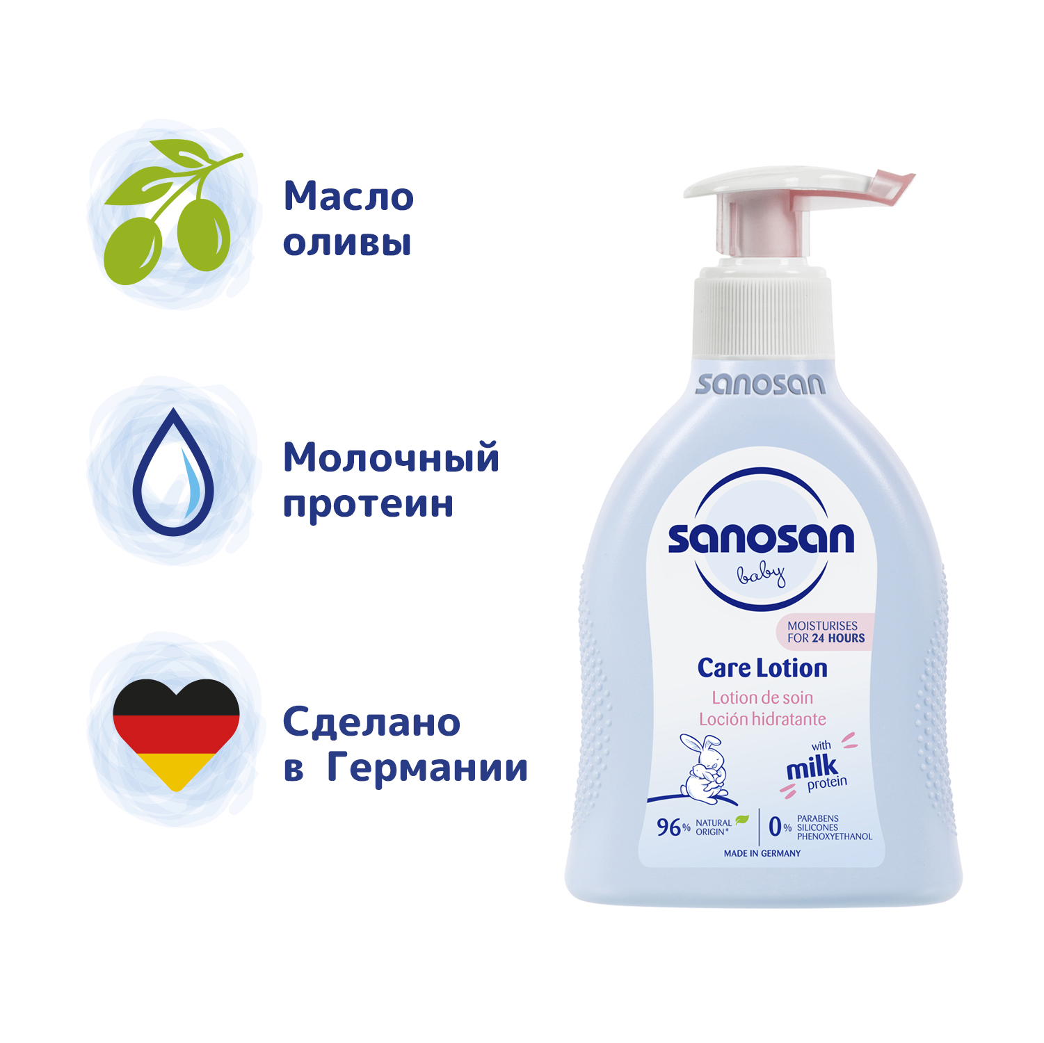 Молочко Sanosan - фото 2