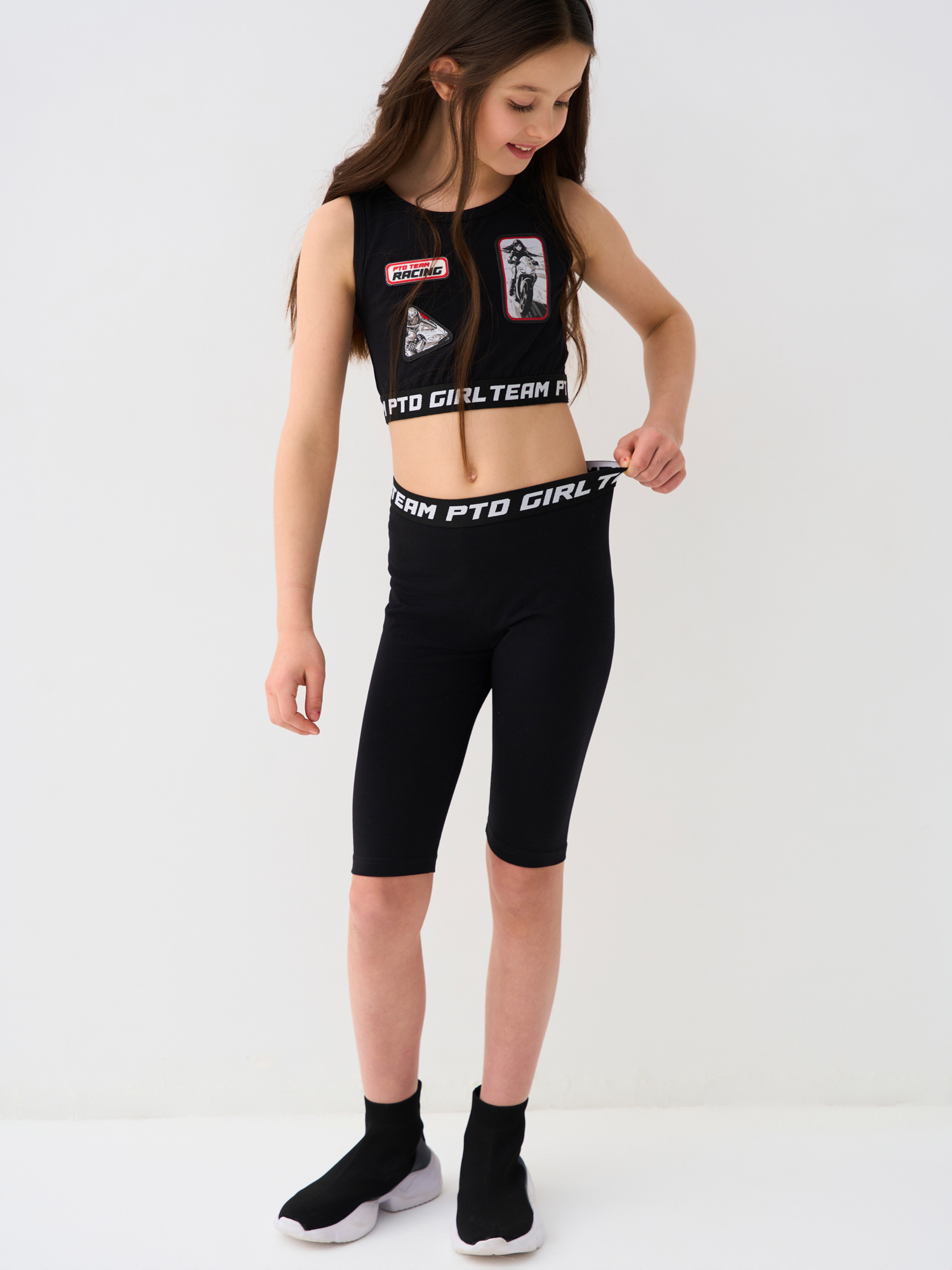 Футболка, топ и леггинсы PlayToday 12621533 - фото 6