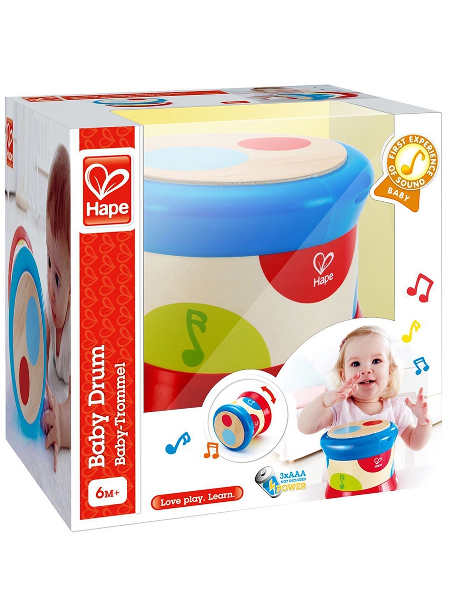 Игрушка музыкальная Hape барабаны - фото 6