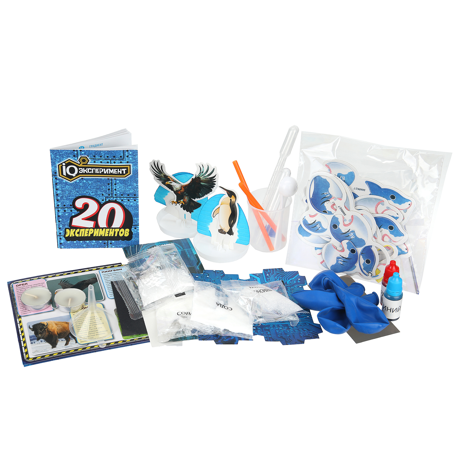 Набор для опытов Играем вместе Животный мир - фото 2