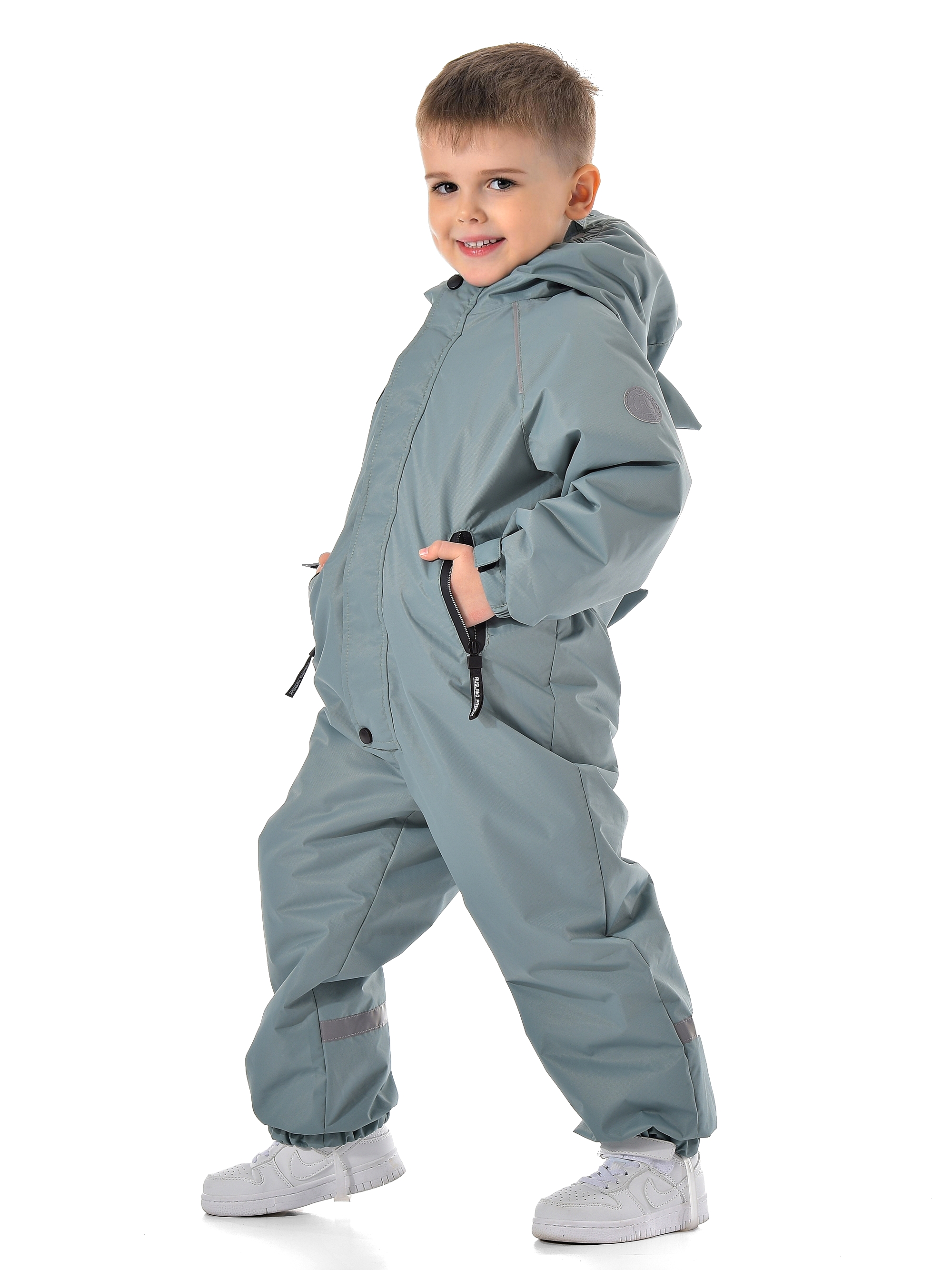 Комбинезон Rusland 524дино/оливковый - фото 5