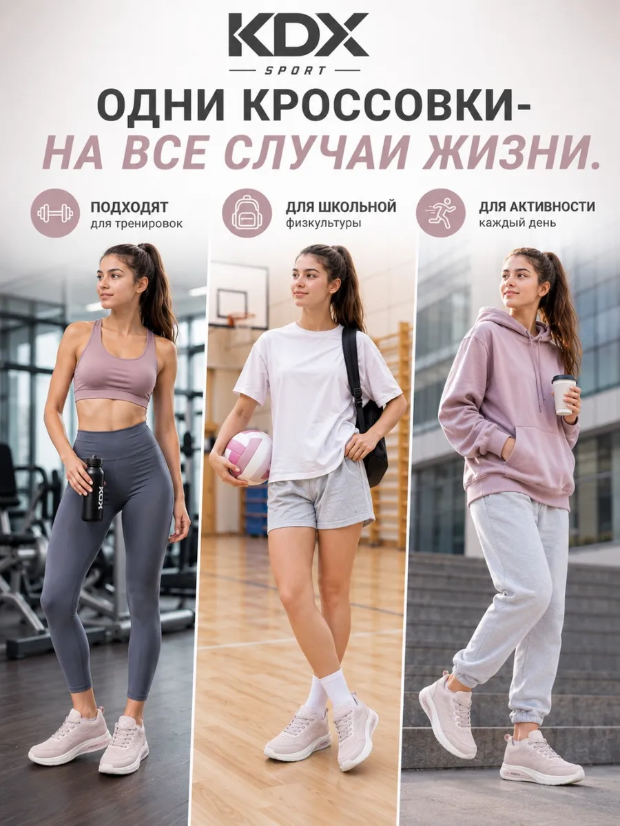 Кроссовки KDX CNE-09 pink - фото 7