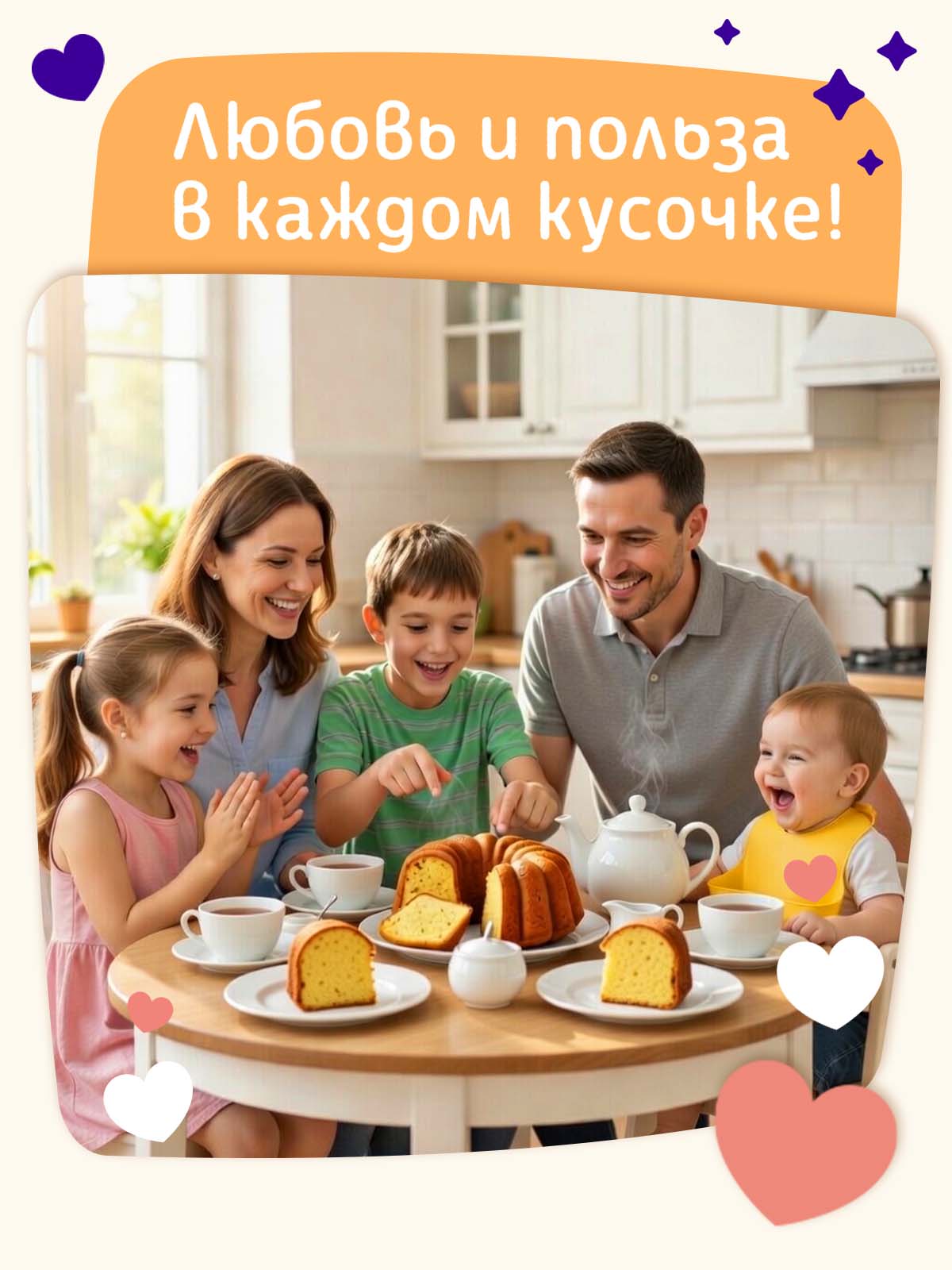 Смесь для выпечки АСТРИ кекс молочный Мама Медведица - фото 5