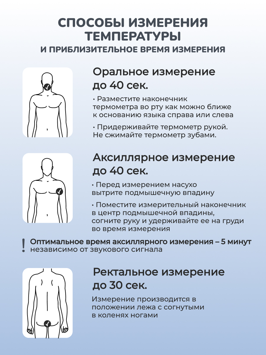 Термометр электронный CS MEDICA - фото 5