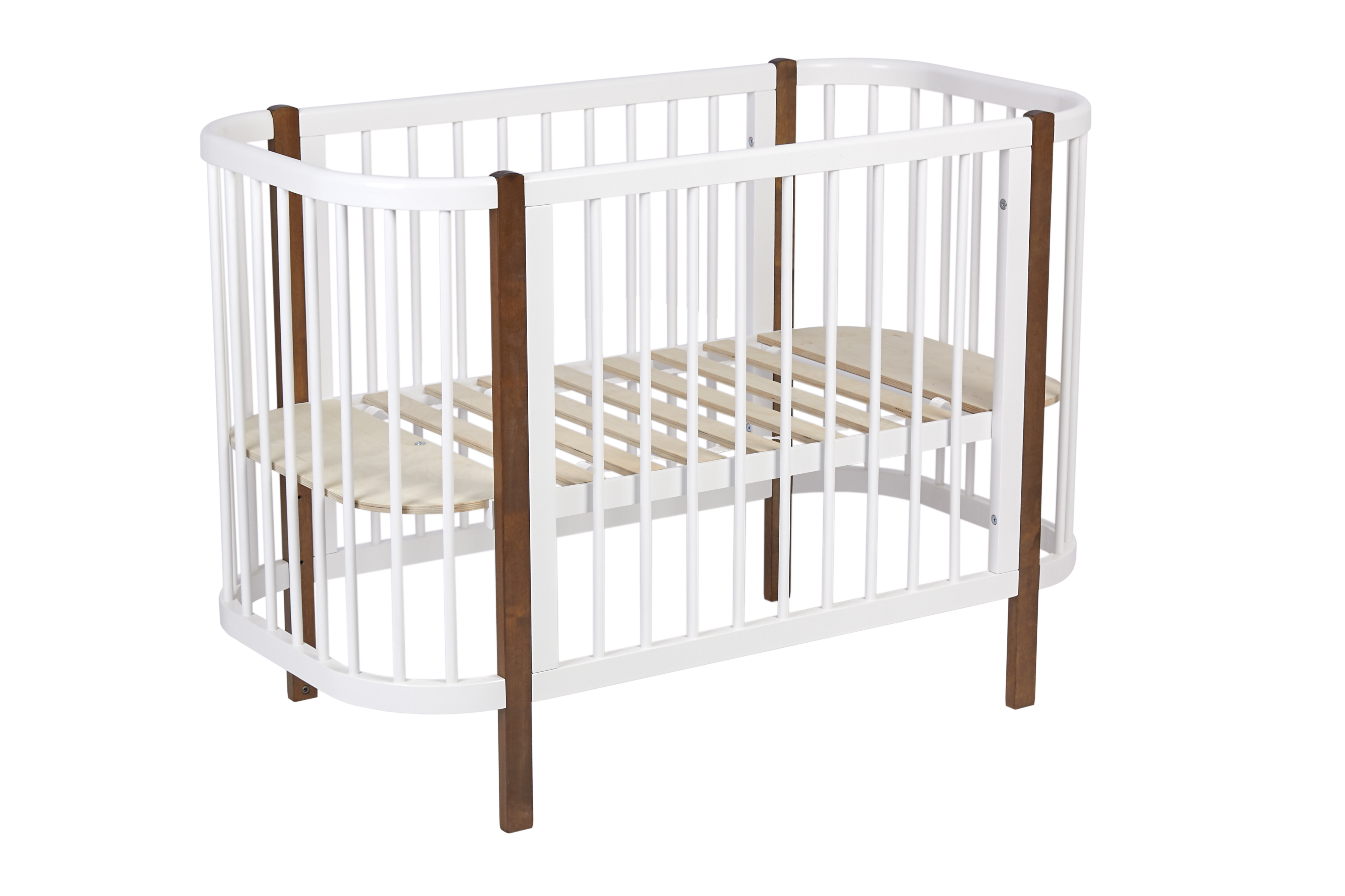 Детская кроватка Polini kids прямоугольная, продольный маятник - фото 9