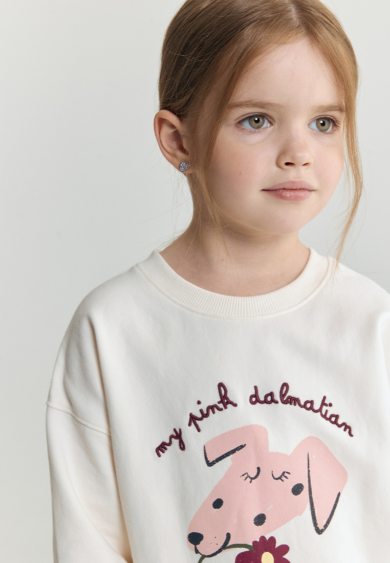 Свитшот artie W25M10T-1418D/Молочный - фото 5