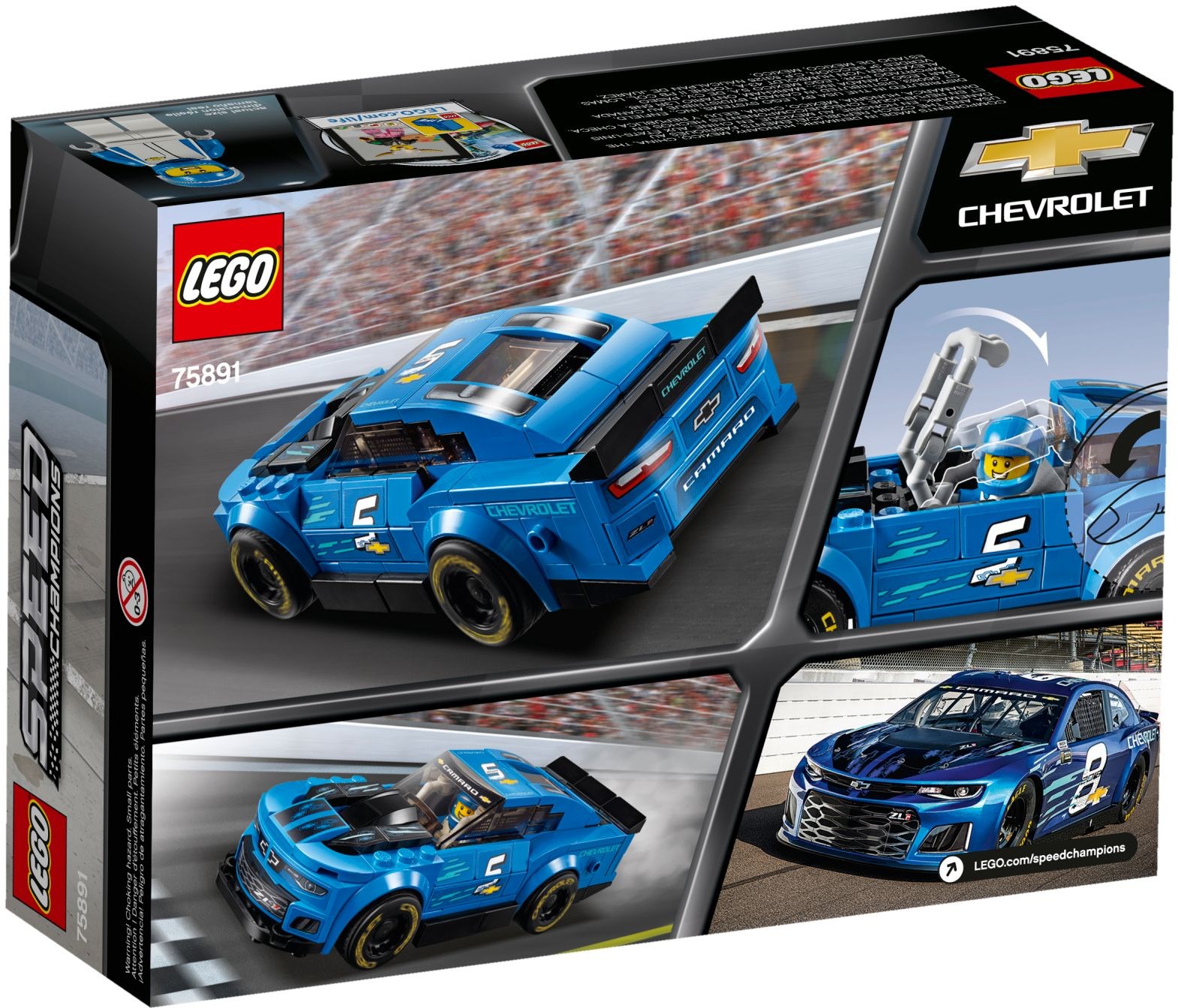 Конструктор LEGO Speed Champions 75891 198 дет. - фото 4