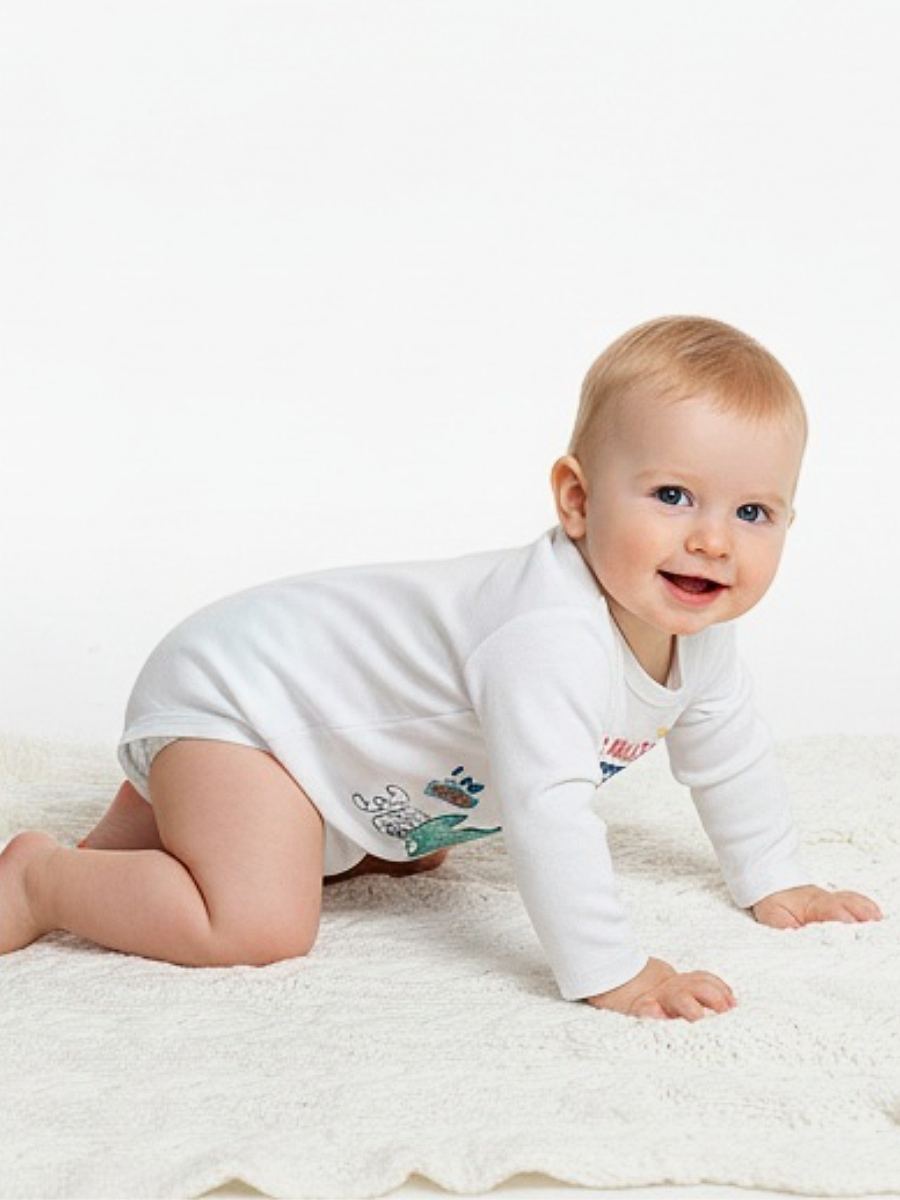 Боди Linas baby 1904-9 Белый - фото 4