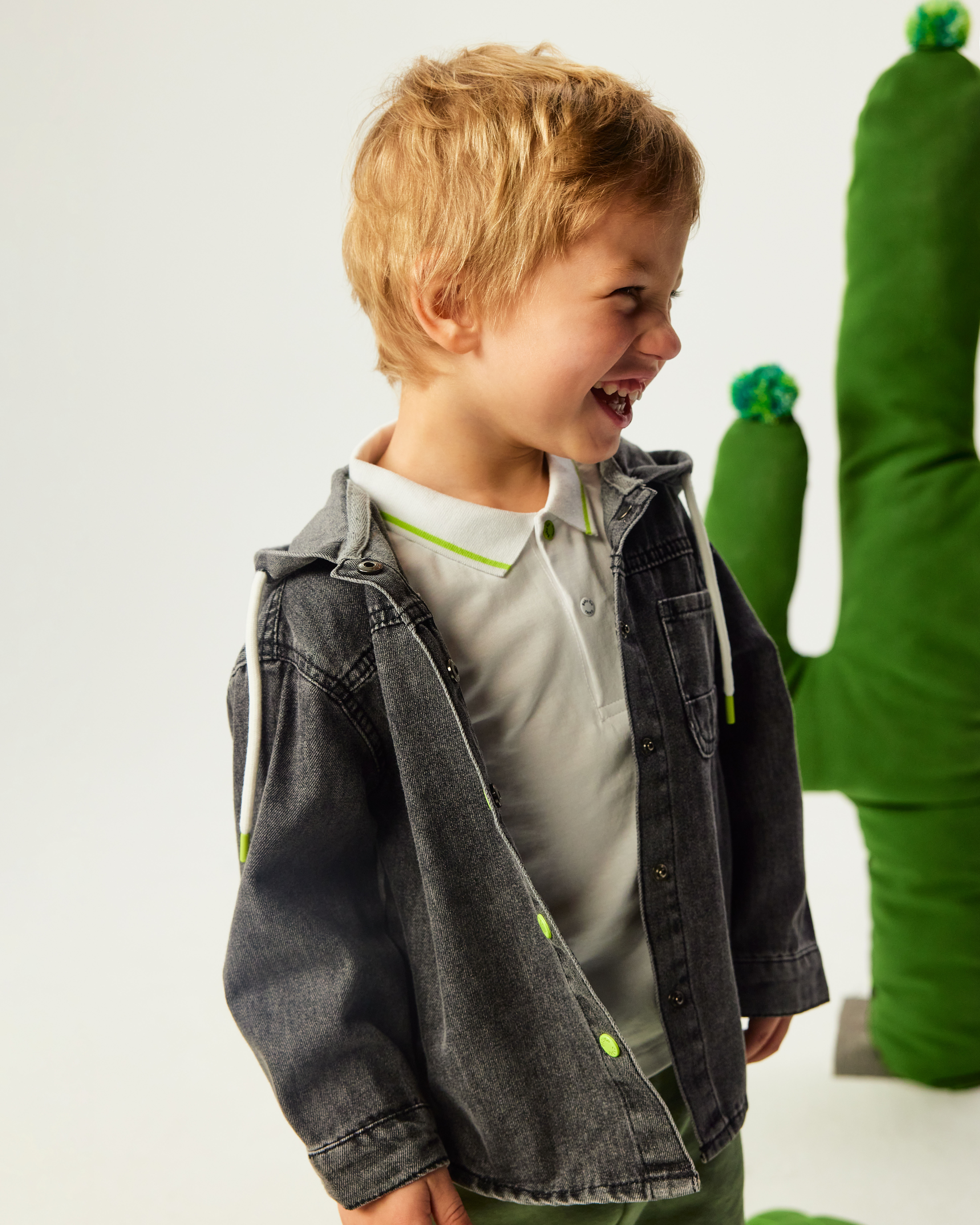 Джинсовая куртка BabyGo trend S24BT1-D67ib-99 - фото 10