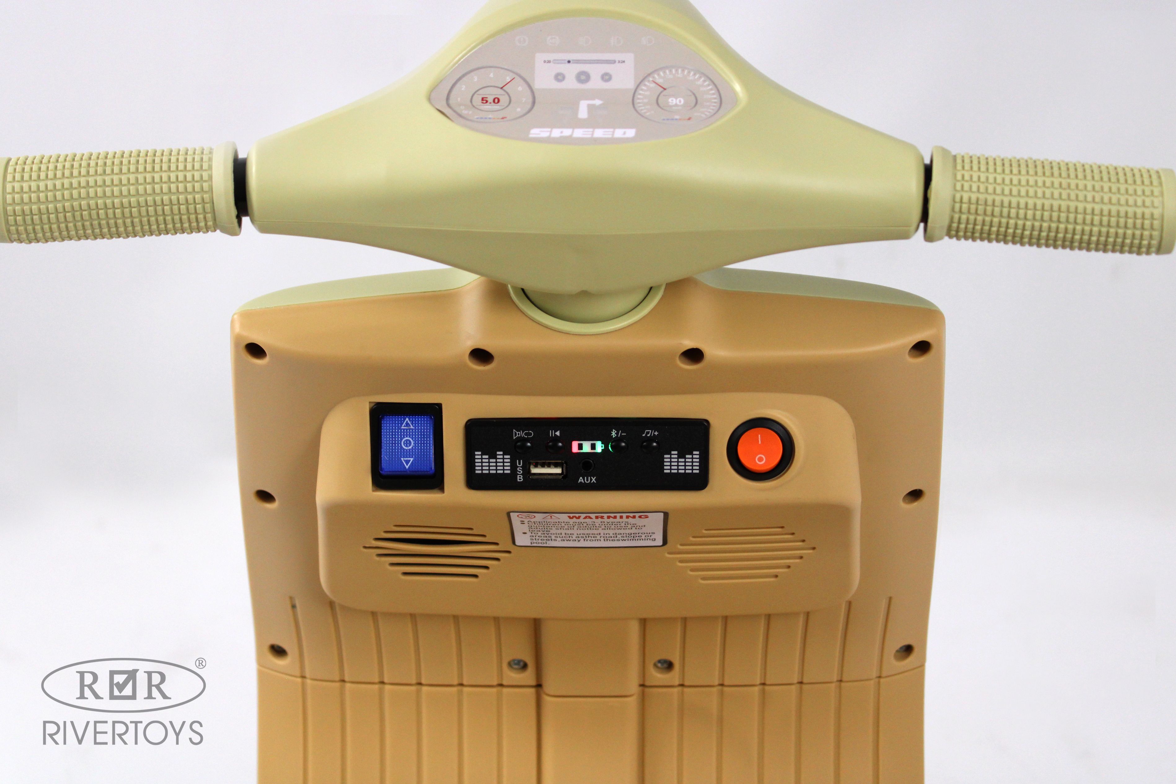 Электромобиль RIVERTOYS K444PX-A-GREEN - фото 6