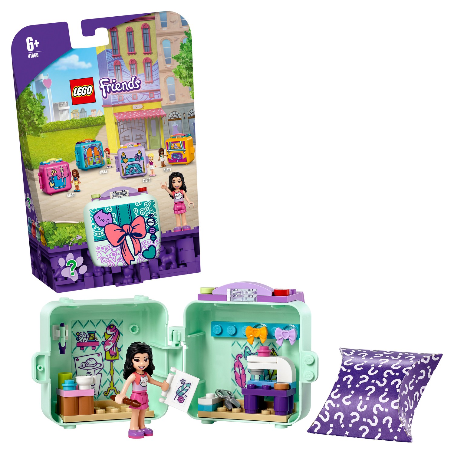 Конструктор LEGO Friends Модный кьюб Эммы - фото 1