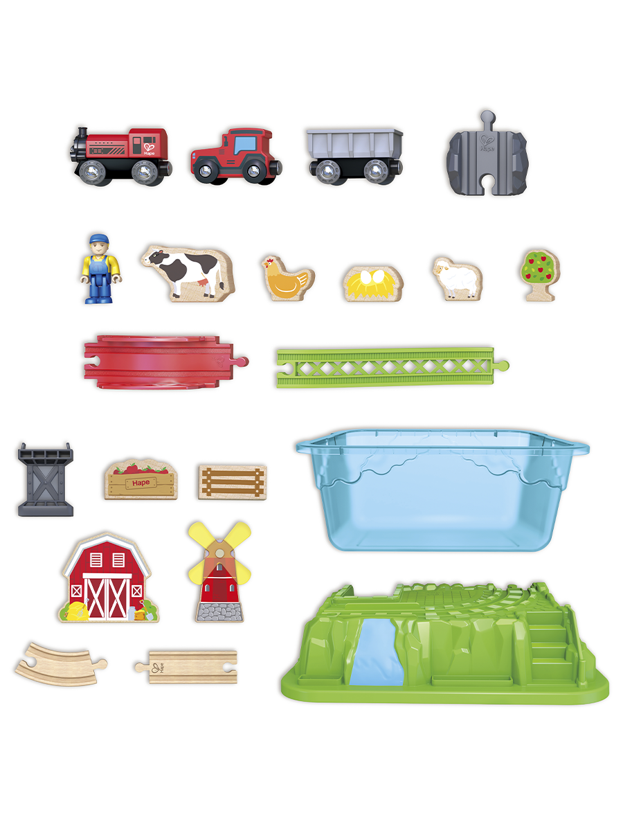 Набор железнодорожный Hape E3772_HP - фото 5