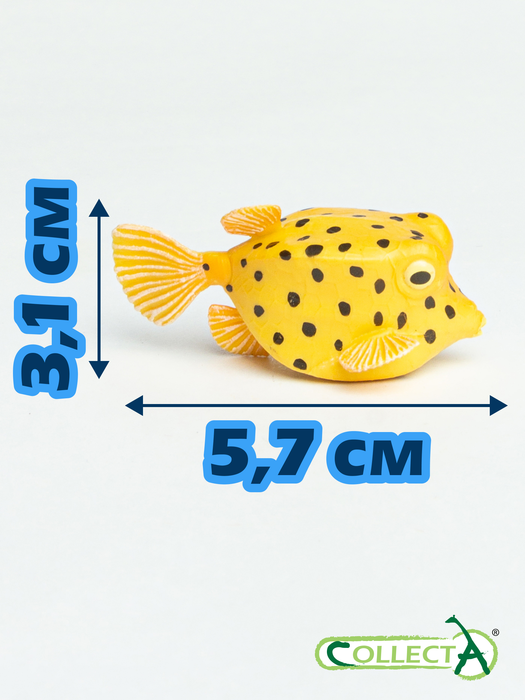 Фигурка Collecta Рыбка-коробка - фото 2