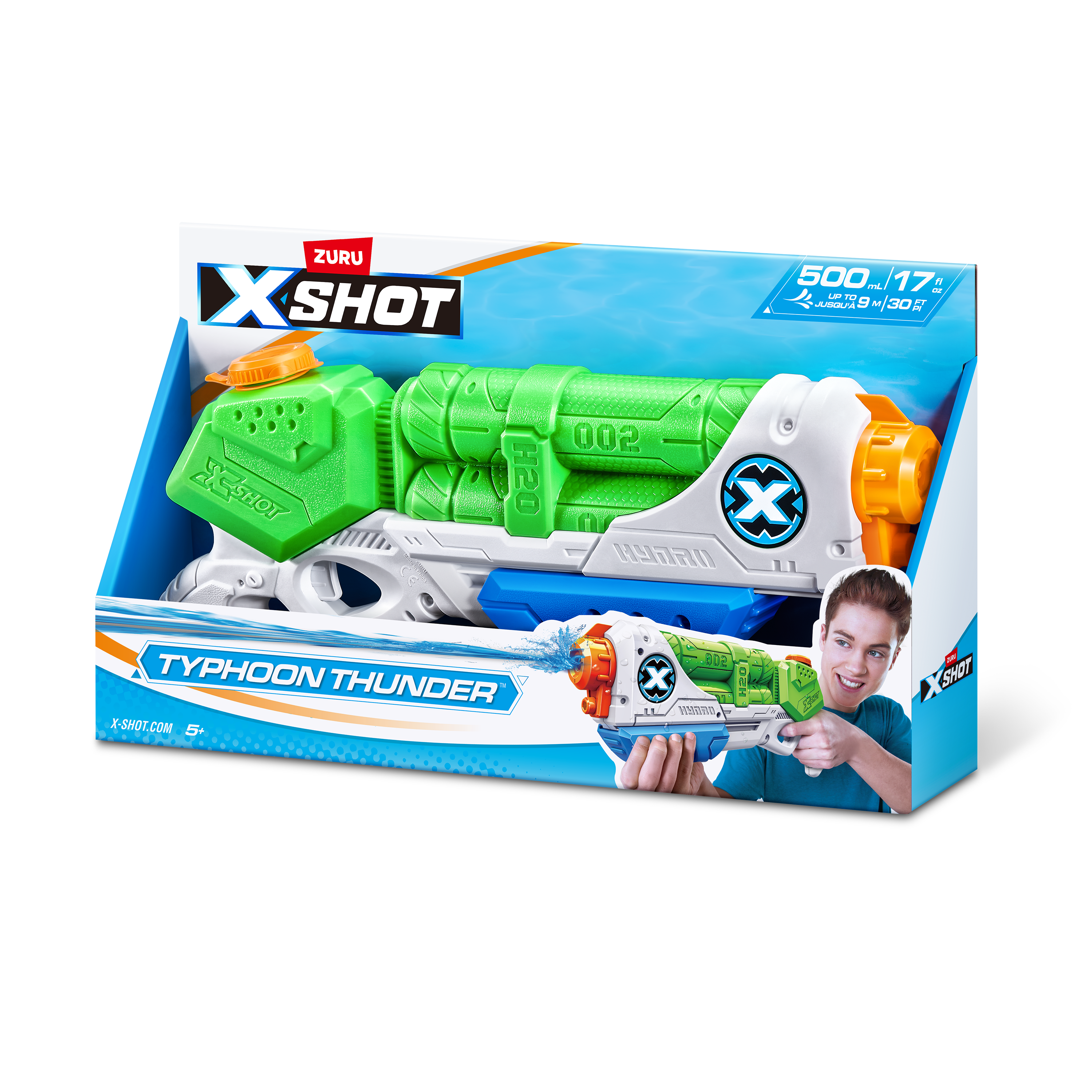 Бластер водный Zuru XSHOT  Water Тайфун Тандер - фото 8