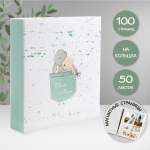 Фотоальбом Veld Co 100 магнитных страниц 23*28 см