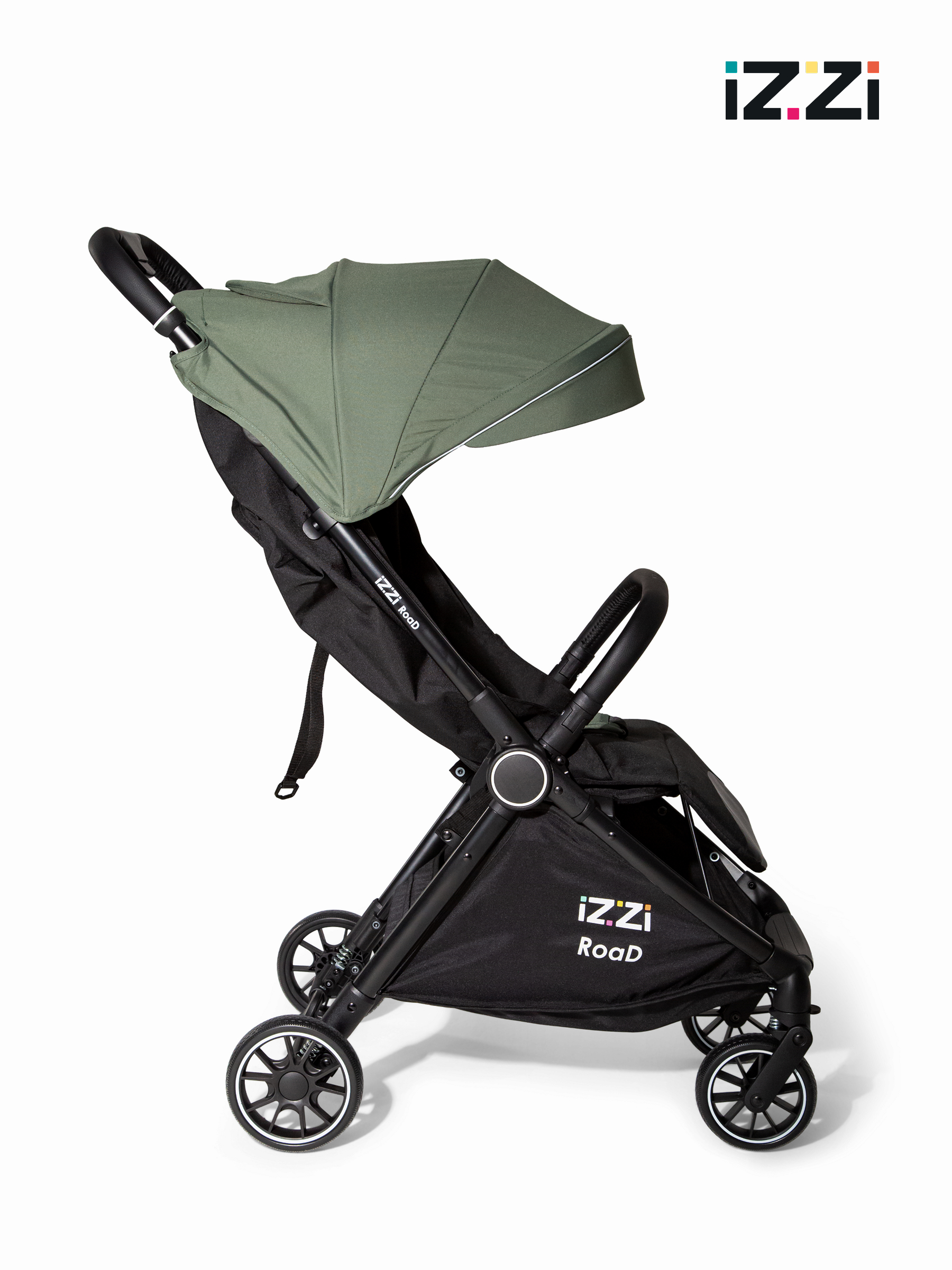 Коляска прогулочная iZZi для путешествий зеленый - фото 6