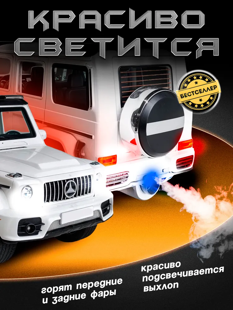 Внедорожник Бестселлер Mercedes 1:24 в ассортименте 02.00.0254.04 - фото 9