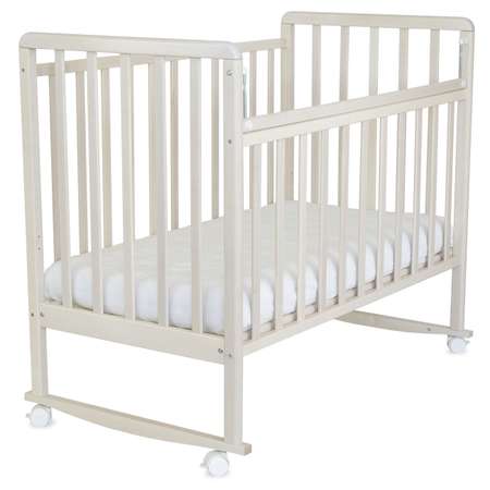 Детская кроватка Babyton прямоугольная, (береза)