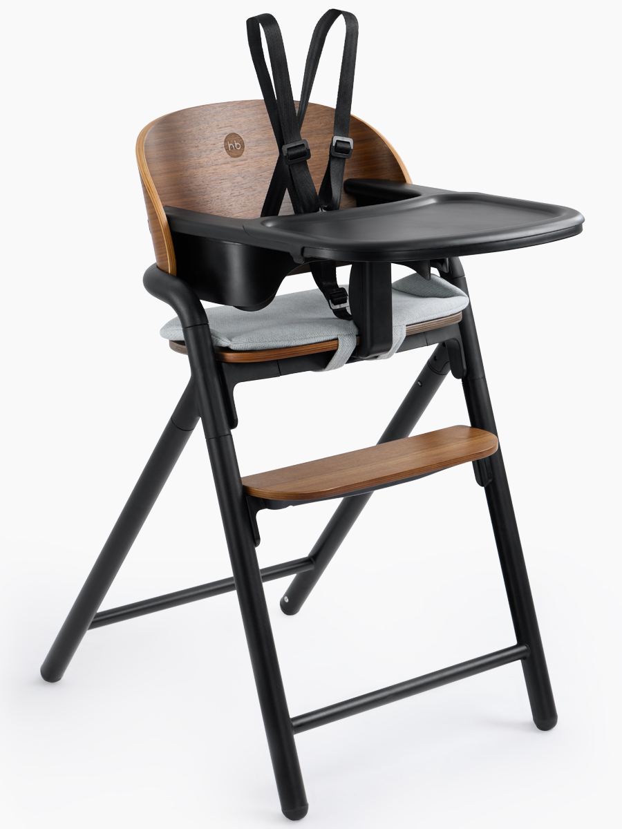 Стульчик для кормления Happy Baby Vincent черный - фото 1