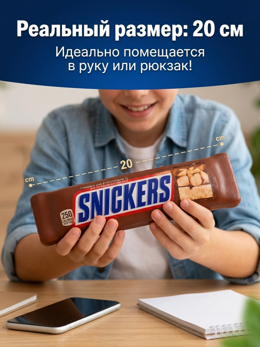 Игрушка-антистресс ТОТОША сквиш Батончик шоколада в асс-те - фото 7