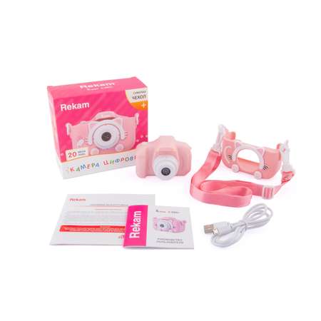 Камера цифровая Rekam iLook K390i (Pink)